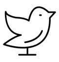 sparrow, twitter Isolated Vector Icon that can be easily modified or edit in any style Royalty Free Stock Photo