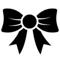 Ribbon Bow Isolated Vector Icon that can be easily modified or edit in any style Ribbon Bow Isolated Vector Icon that can be easi Royalty Free Stock Photo