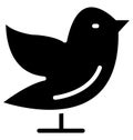 sparrow, twitter Isolated Vector Icon that can be easily modified or edit in any style sparrow, twitter Isolated Vector Icon that Royalty Free Stock Photo