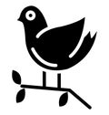 sparrow, twitter Isolated Vector Icon that can be easily modified or edit in any style sparrow, twitter Isolated Vector Icon that Royalty Free Stock Photo
