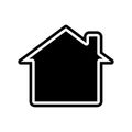 Illustration home identiti logo icon Royalty Free Stock Photo