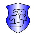Illustration logo icon elephant
