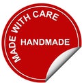 Handmade, made with care illustration