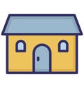 Apartment, family house Isolated Vector Icon which can be easily edit or modified.