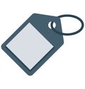 Tag Color Icon isolated and Vector that can be easily modified or edit Tag Color Icon isolated and Vector that can be easily modi Royalty Free Stock Photo