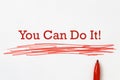 You can do it heading Royalty Free Stock Photo