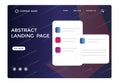 Landing page Design -Abstract use ai