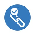Active Link Icon/ Web Link Royalty Free Stock Photo