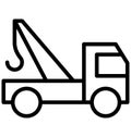 Carrier Vector icon which can be easily modified or edit in any color Royalty Free Stock Photo