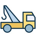 Carrier Vector icon which can be easily modified or edit in any color Royalty Free Stock Photo