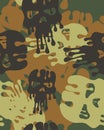 .Abstract camo design.