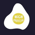 Low carb high protein. Royalty Free Stock Photo