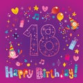 Happy Birthday 18 years