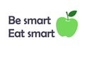 Eat smart concept. Easy Vegan Foods. Healthy concept. Copy space. Fresh fruits. Set of fruits