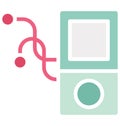 Audio Isolated Vector Icon which can easily modify or edit Royalty Free Stock Photo