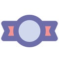 Badge Isolated Vector Icon which can easily modified or edit Badge Isolated Vector Icon which can easily modified or edit Royalty Free Stock Photo
