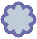 Badge Isolated Vector Icon which can easily modified or edit Royalty Free Stock Photo