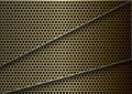 Shining Golden Metal Mesh Background Royalty Free Stock Photo