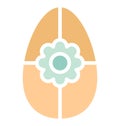 Decorate, easter egg Isolated Vector icon which can easily modify or edit