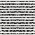 Abstract animal zebra skin seamless pattern.