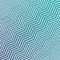 Vector Interlacing Diagonal Green Blue and White Zigzag Stripes Texture Background