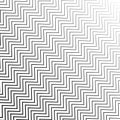 Vector Diagonal Black Zigzag Lines Texture in White Background