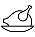 Chicken, Isolated Vector icon which can easily modify or edit Chicken, Isolated Vector icon which can easily modify or edit