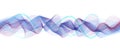Abstract Purple and Blue Wavy Lines Texture in White Background