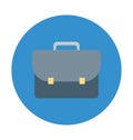 Briefcase Color Isolated Vector Icon which can easily modify or edit Royalty Free Stock Photo