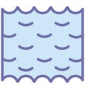 Sea Isolated Vector Icon which can easily modify or edit