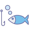 Fish Isolated Vector Icon which can easily modify or edit Fish Isolated Vector Icon which can easily modify or edit