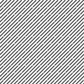 Seamless Diagonal Black Lines Texture in White Background Royalty Free Stock Photo