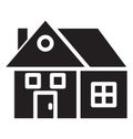 Cottage Isolated Vector Icon which can easily modify or edit Cottage Isolated Vector Icon which can easily modify or edit Royalty Free Stock Photo