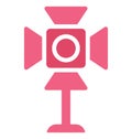 Camcorder light Isolated Vector Icon which can easily modify or edit Royalty Free Stock Photo