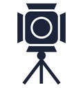 Cam, camcorder, camera, movie, video recording, Cam  vector, icon, Royalty Free Stock Photo