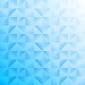 Vector Abstract Blue Gradient Background with Seamless Squares and Triangles Geometric Pattern Royalty Free Stock Photo