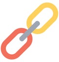 Backlink Vector Icon Isolated Vector icon which can easily modify or edit