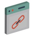Backlink Vector Icon Isolated Vector icon which can easily modify or edit Backlink Vector Icon Isolated Vector icon which can eas Royalty Free Stock Photo