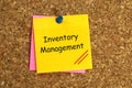 Inventory management sticky