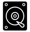 Disc player Isolated Vector Icon which can easily modify or edit Royalty Free Stock Photo