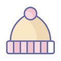 Baby cap cap I Baby cap cap Isolated Vector Icon which can easily modify or edited Vector Icon which can easily modify or edit Royalty Free Stock Photo