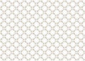 Seamless Golden Geometric Squares Mesh Pattern in White Background Royalty Free Stock Photo