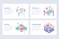 Medical and Healthcare Isometric Vectors