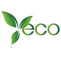 Ecology icon, vector graphics Royalty Free Stock Photo
