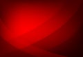 Vector abstract red color geometric wavy background, wallpaper for any design. Royalty Free Stock Photo