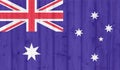 Australia flag Royalty Free Stock Photo