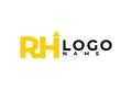 Letter RH Logo Design