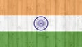 Grunge india flag Royalty Free Stock Photo