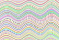 Vector Colorful Wavy Lines Texture for Abstract Background Royalty Free Stock Photo