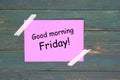 Good morning friday Royalty Free Stock Photo